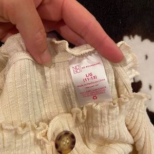 Crème colored no boundaries dress